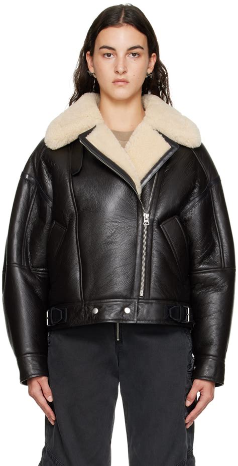 acne shearling jacket replica|acne shearling jacket.